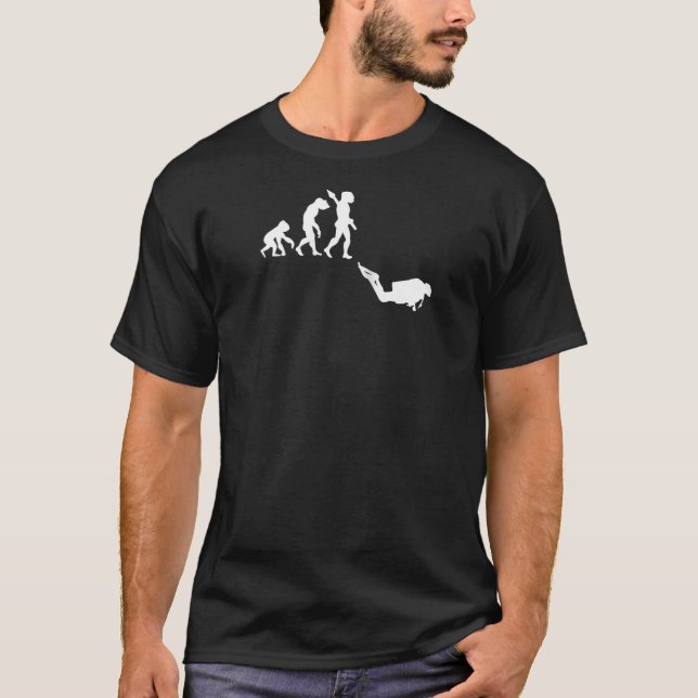 T-shirt Scuba Diving Dive Diver Snorkeling Water Sports Ev (Devant)