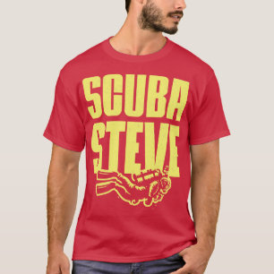 T-shirt Scuba Steve Typographie Design