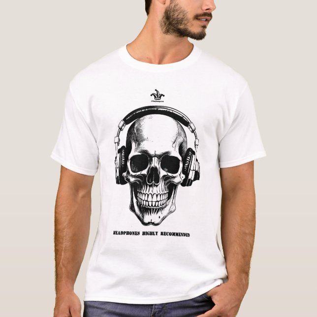 T-shirt Scull T-Shirt. (Devant)