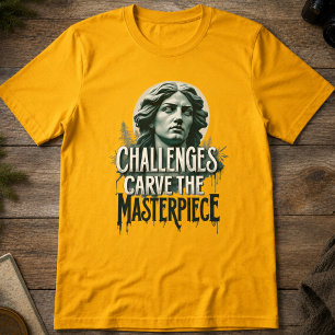 T-shirt Sculptez Votre Destin - Typographie Inspirante