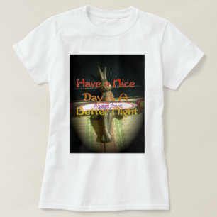 T-shirt Sculpture de lapin de bronze avec citations inspir