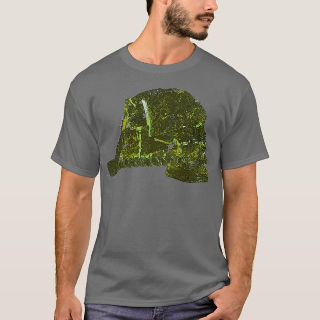 T-shirt Sculpture verte (Devant)