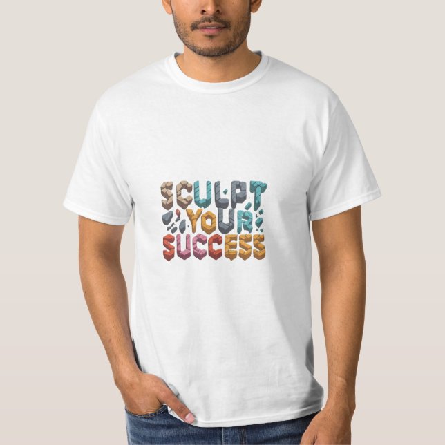T-shirt Sculter votre succès (Devant)