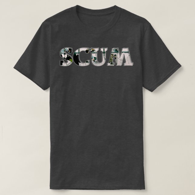T-SHIRT SCUM (Design devant)