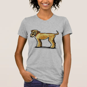 T-shirt SCWT Terrier blond comme les blés complètement