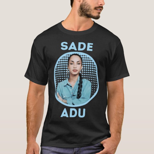 T-shirt Sd Adu Bleu clair Rétro (Devant)