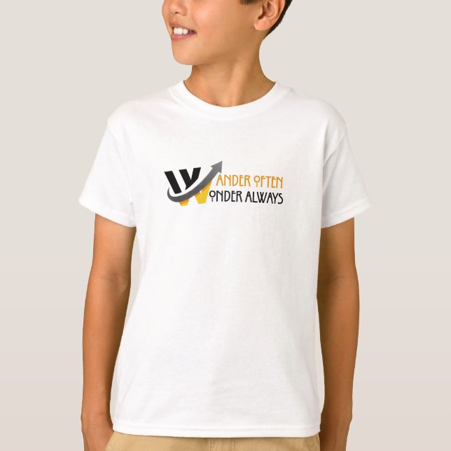 T-shirt Se balader souvent, se demander toujours (Devant)