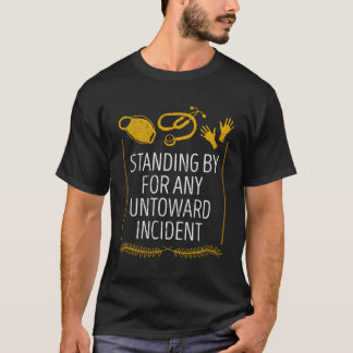 T-shirt Se Déplacer Pour Les Premiers Répondants D'Inciden