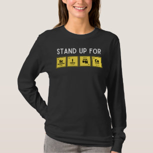 T-shirt Se Déplacer Pour Science Table Périodique Chimie S