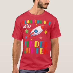 T-shirt Se Dérouler Dans Le Jardin D'Enfants Drôle Retour