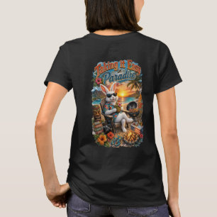 T-shirt Se détendre au paradis - Drôle de conception hawaï