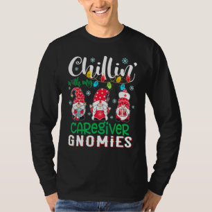 T-shirt Se détendre avec mes gnomes de soignant Lumière de