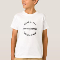 Se faire vacciner, la science est réelle, sauver d
