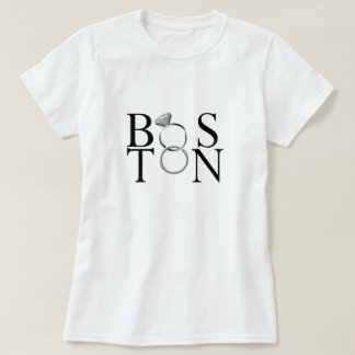 T-shirt Se Marier À Boston
