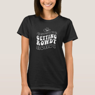 T-shirt Se Marier Devenant Tapageuse Fête de Mariée Enterr