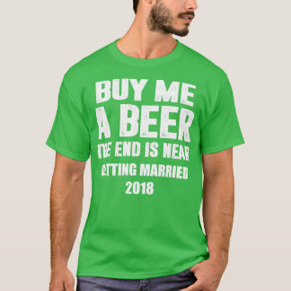 T-shirt Se marier pour les garçons enterrement de vie de g