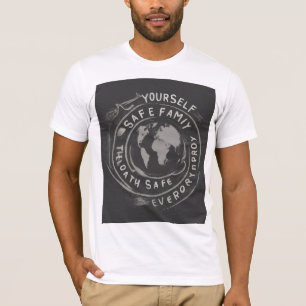 T-shirt Se mettre en sécurité Famille en sécurité Alors to