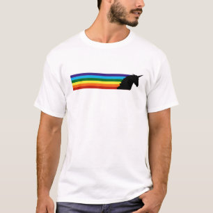 T-shirt se précipitant magique d'étalon