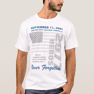 T-shirt Se rappeler 9/11