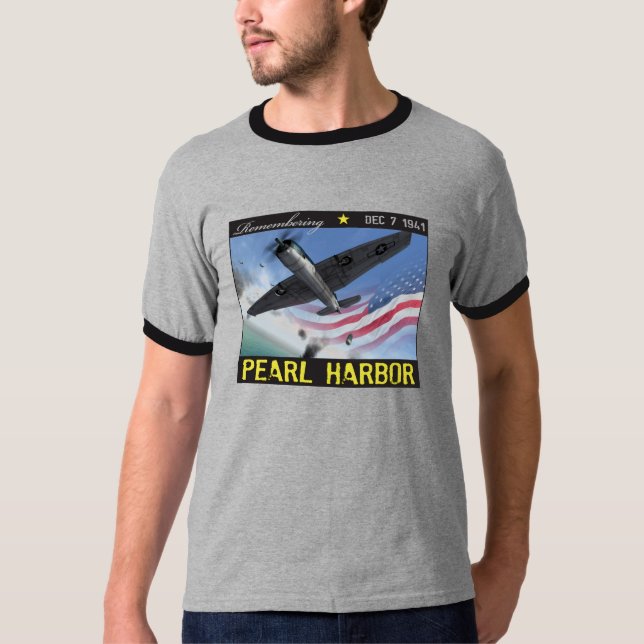 T-shirt Se rappeler Pearl Harbor (Devant)