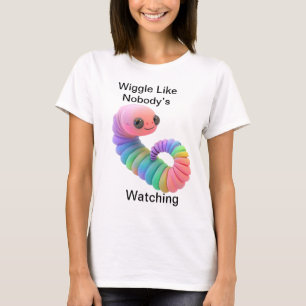 T-shirt Se regarder comme personne ne regarde - drôle ver 