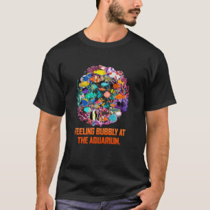 T-shirt Se sentir pétillant au zoo marin Humour drôle d'aq