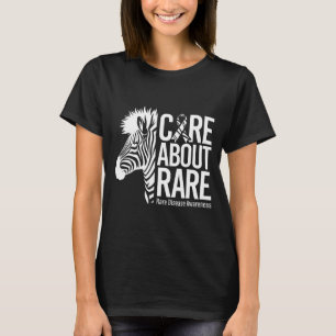 T-shirt Se soucier de la sensibilisation aux maladies rare