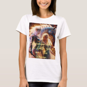 T-shirt "Se souvenir de qui êtes-vous sur Terre : le guerr