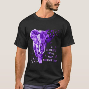 T-shirt Se Souviendra De Vous World Alzheimerheimer Award