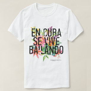 T - Shirt Se Vive Bailando Men en-KUBA