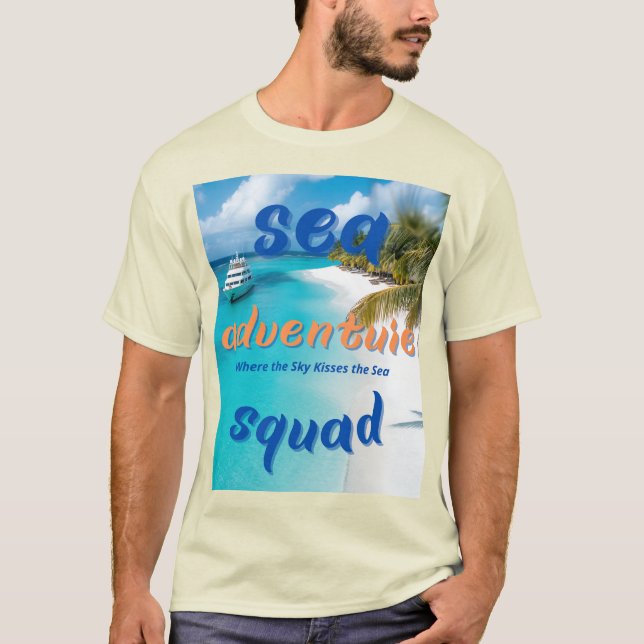 T-shirt Sea Adventure Squad (Devant)