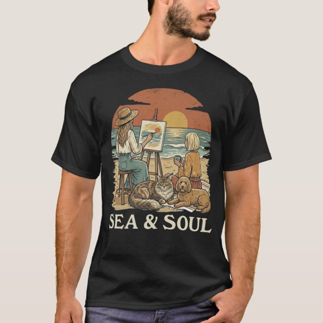 T-shirt Sea and Soul Dream (Devant)