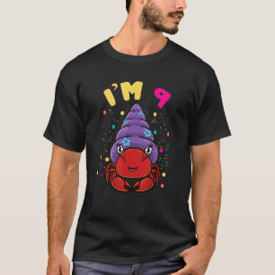 T-shirt Sea Animal Au 9 Hermit Crab 9th Birthday