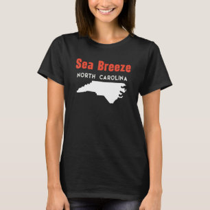 T-shirt Sea Breeze Caroline du Nord États-Unis Amérique Vo