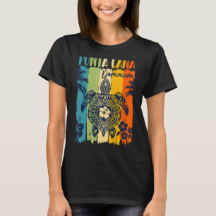 T-shirt Sea Turtle Retro Punta Cana Famille Dominicaine Va