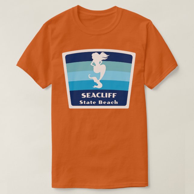 T-shirt Seacliff State Beach California CA Beach Natation (Design devant)