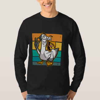 T-shirt Seagull humorous bird lover funny artwork beach ca
