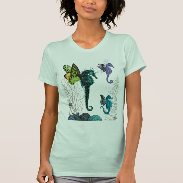 T-shirt Seahorse Trio Avec Ailes (Devant)