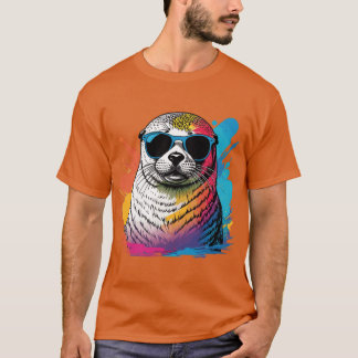 T-shirt Seal friends family