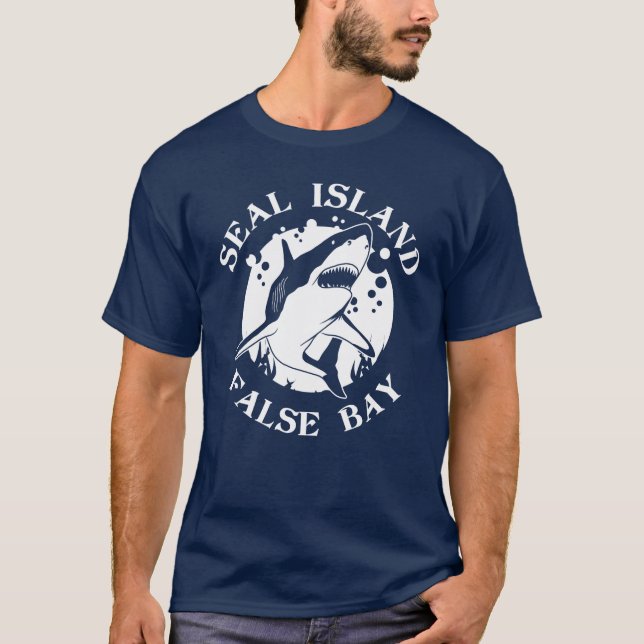 T-shirt Seal Island False Bay - Plongée sous-marine avec r (Devant)