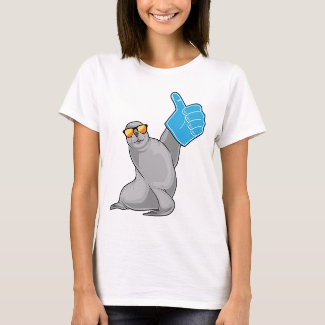 T-shirt Seal Thumbs up (Devant)