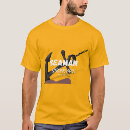 T-shirt Seaman Homme Fort Et Ancre
