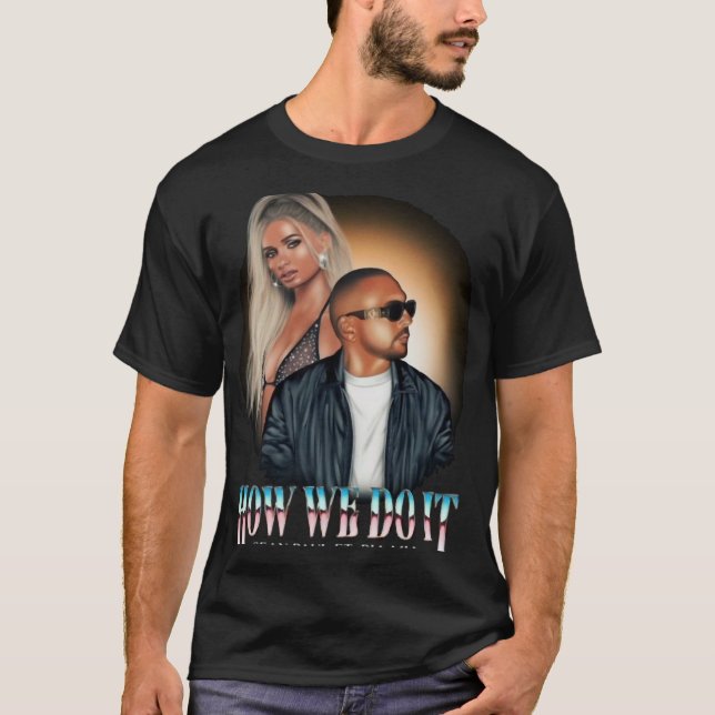T-shirt Sean Paul - Comment Nous Le Faisons. Pia Mia (Devant)
