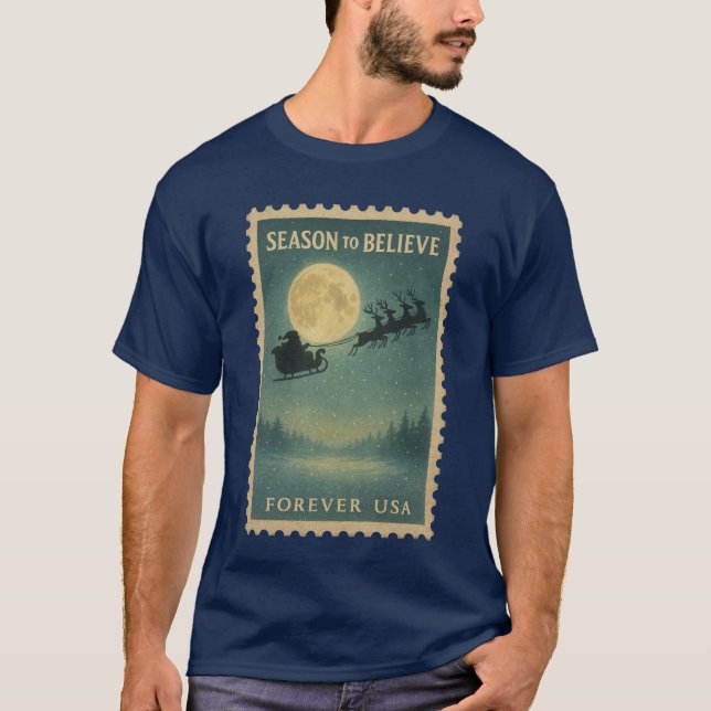 T-shirt Season to Believe, Carry the magic forward (Devant)