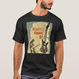 T-shirt Seattle Grunge Music 1991