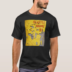T-shirt Seattle Grunge Music 1991