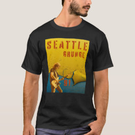 T-shirt Seattle Grunge Music 1991