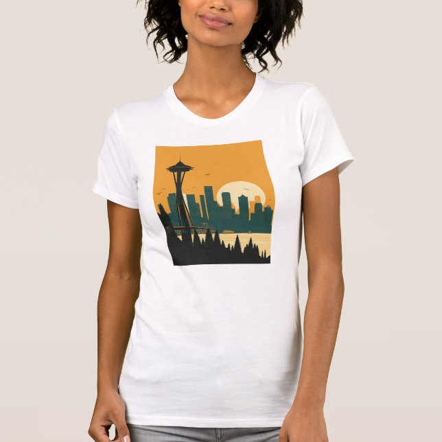 T-SHIRT SEATTLE N° 1 (Devant)