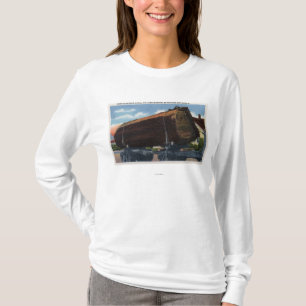 T-shirt Seattle, rondin de WashingtonGiant en route au