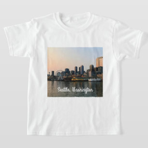 T-shirt Seattle Skyline #5